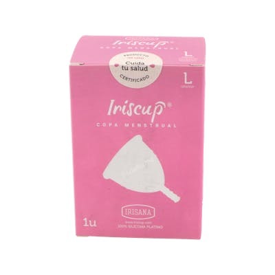 IRISANA IRISCUP Coupe Menstruelle Taille L Transparente