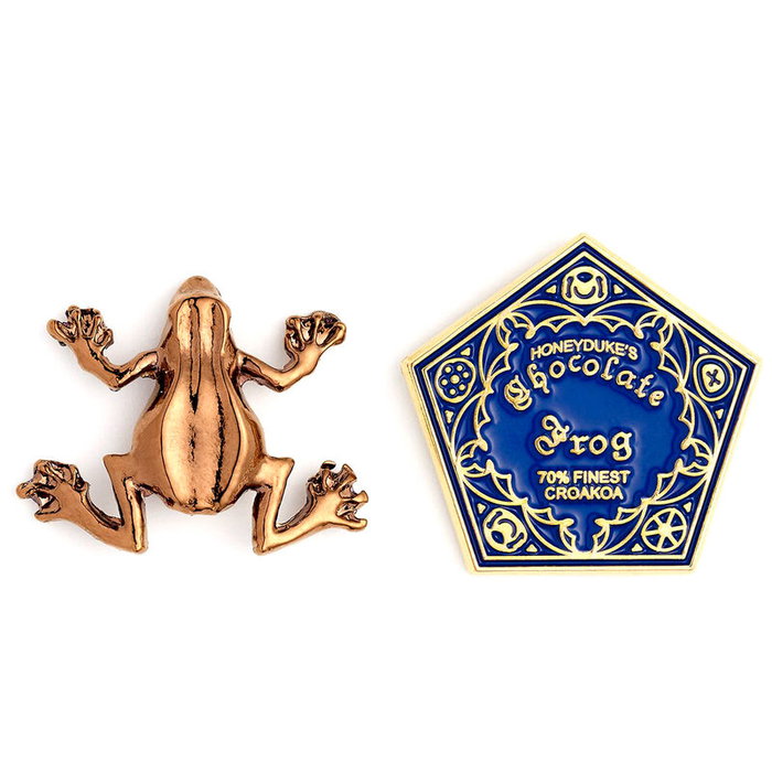 THE CARAT SHOP - Épingle Broche Grenouille en Chocolat Harry Potter - 6 x 97 x 70 mm THE CARAT SHOP - Épingle Broche Grenouille en Chocolat Harry Potter - 6 x 97 x 70 mm