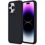 eSTUFF INFINITE VIENNA Coque iPhone 15 Pro Max - Protection TPU recyclé 100% - Anti-chute 1.2m, Anti-jaunissement - Noir