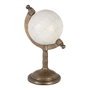 BigBuy Home Figurine Décorative Crème Doré Résine Fer 13 x 13 x 25 cm
