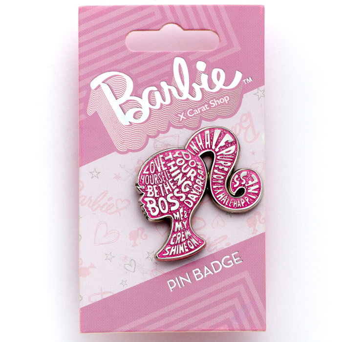 THE CARAT SHOP Pin Sparkly Silhouette Barbie THE CARAT SHOP Pin Sparkly Silhouette Barbie