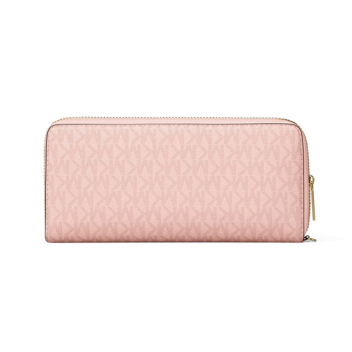 Michael Kors 35R4GTVT3V-POWDER-BLUSH Portefeuille Jet Set Travel Rose Toile Edition Femme Michael Kors 35R4GTVT3V-POWDER-BLUSH Portefeuille Jet Set Travel Rose Toile Edition Femme