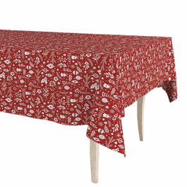Exma Rouleau de nappe de Noël rouge Nordic 1,40 x 25 m