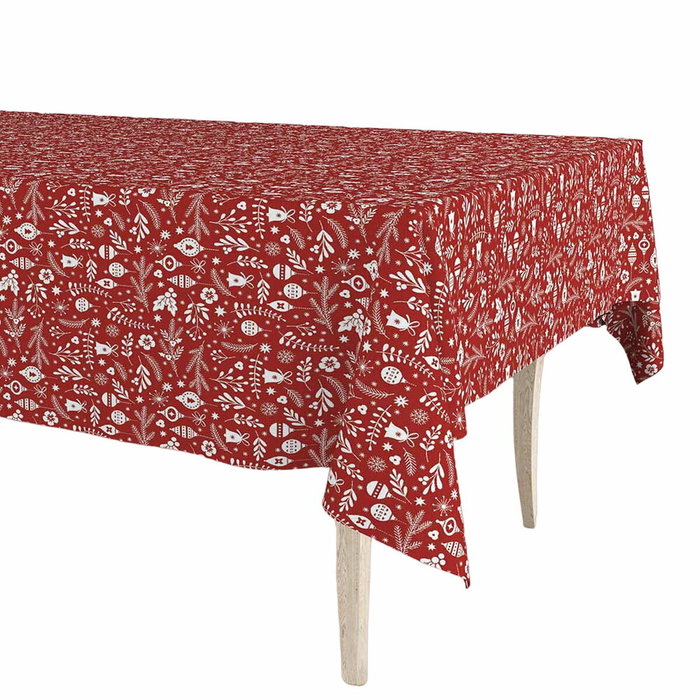 Exma Rouleau de nappe de Noël rouge Nordic 1,40 x 25 m Exma Rouleau de nappe de Noël rouge Nordic 1,40 x 25 m