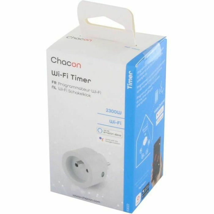 Chacon Prise connectée Wi-fi 10 A Blanc Chacon Prise connectée Wi-fi 10 A Blanc