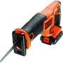 Black + Decker BDCR18E1-QW Scie sabre sans fil 18V avec batterie 2,5Ah