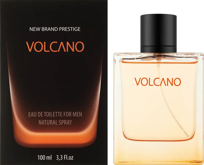 New Brand Prestige Volcano Eau de Toilette pour hommes 100 ml