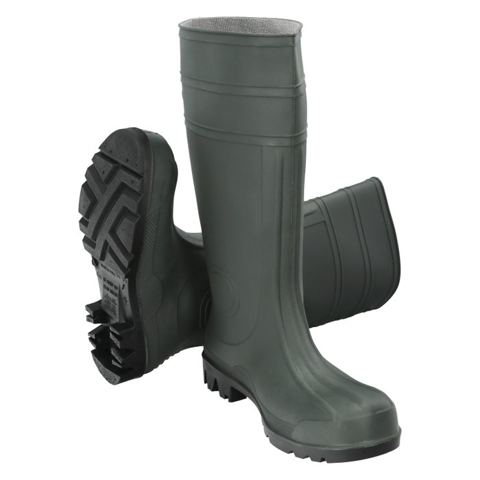WOLFPACK LINEA PROFESIONAL Bottes de sécurité hautes en caoutchouc vert, Taille 42 WOLFPACK LINEA PROFESIONAL Bottes de sécurité hautes en caoutchouc vert, Taille 42