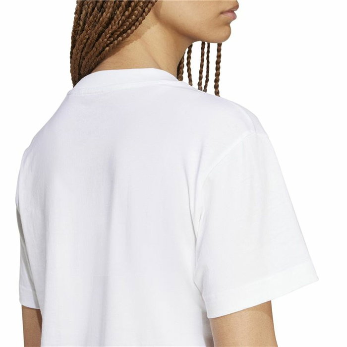 T-shirt à manches courtes femme Adidas Essentials Blanc