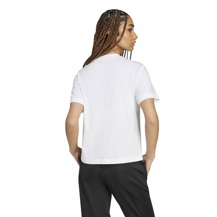 T-shirt à manches courtes femme Adidas Essentials Blanc