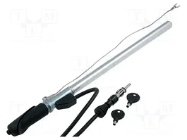 4CARMEDIA Antenne télescopique pour automobile VW, 0,99m à 1,22m