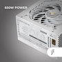 Mars Gaming MPB650SIW 650W Blanc