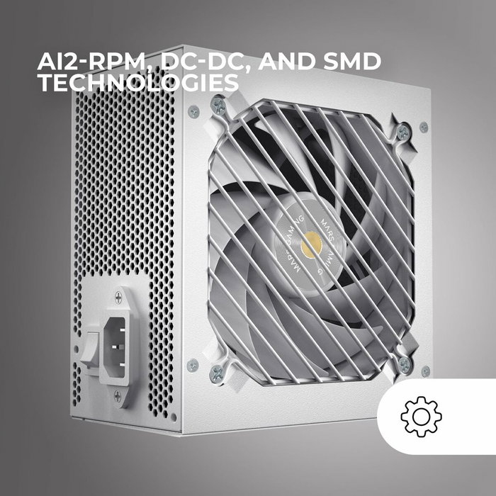 Mars Gaming MPB650SIW 650W Blanc Mars Gaming MPB650SIW 650W Blanc