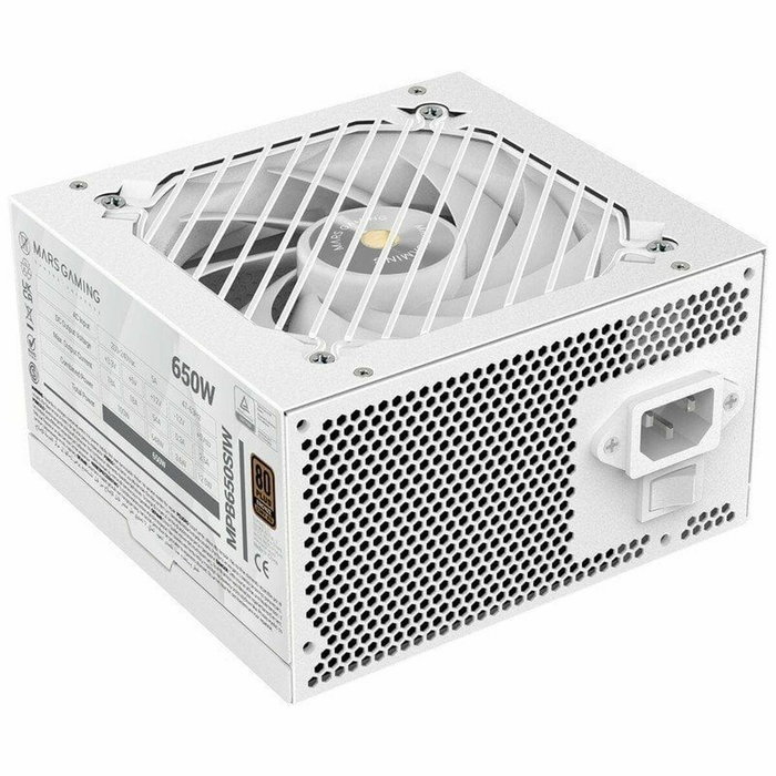 Mars Gaming MPB650SIW 650W Blanc Mars Gaming MPB650SIW 650W Blanc