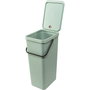 Brabantia Sort & Go Poubelle Jade Green 40 L