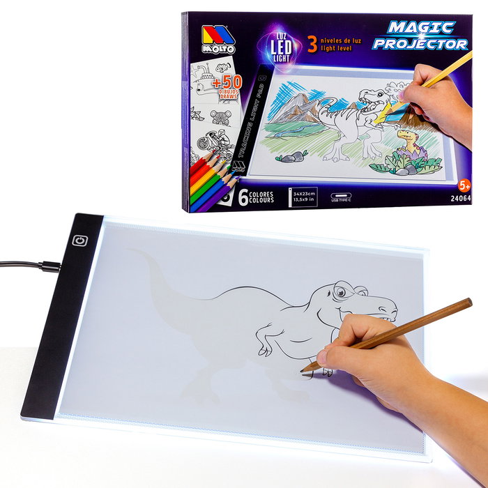 Molto Projecteur Magic avec accessoires