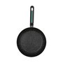 Quid Poêle Oasis 28 cm en Aluminium Noir, Revêtement Antiadhésif, Compatible Induction, Vitrocéramique, Gaz, Électrique