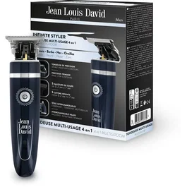 Jean Louis David Infinite Styler - Tondeuse multi-usage 4-en-1 - Bleu nuit