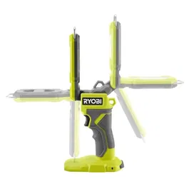 Ryobi Lanterne LED Compacte 18V, 800/400/100 Lumens, 3 Intensités, Rabattable avec Crochet pour Usage Extérieur