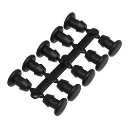 Blue Bird-Altadex Lot de 10 bouchons ø4 mm noir pour micro-irrigation