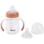 Beaba Biberon d'apprentissage 2-en-1 210 ml Terracotta