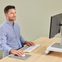 Fellowes Breyta Repose-poignet pour clavier, Gris, 47 cm