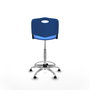 PIQUERAS Y CRESPO Tabouret Robledo Pivotant Bleu