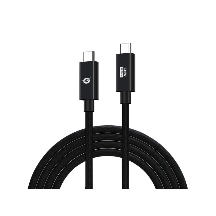 Conceptronic Câble USB 4.0 Gen 3 USB-C vers USB-C 2m 240W