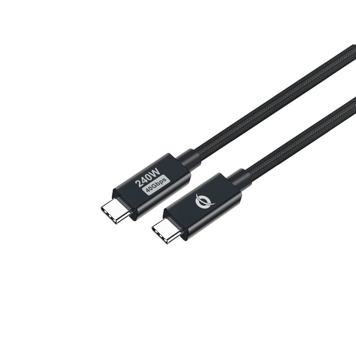 Conceptronic Câble USB 4.0 Gen 3 USB-C vers USB-C 2m 240W