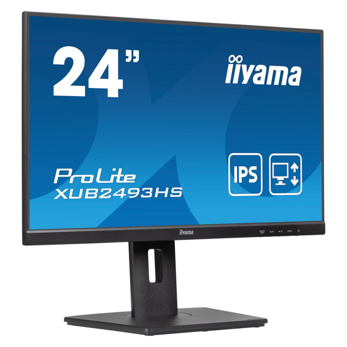 IIYAMA Écran PC 24" IPS Full HD HDMI USB-C XUB2493HS-B6 Noir