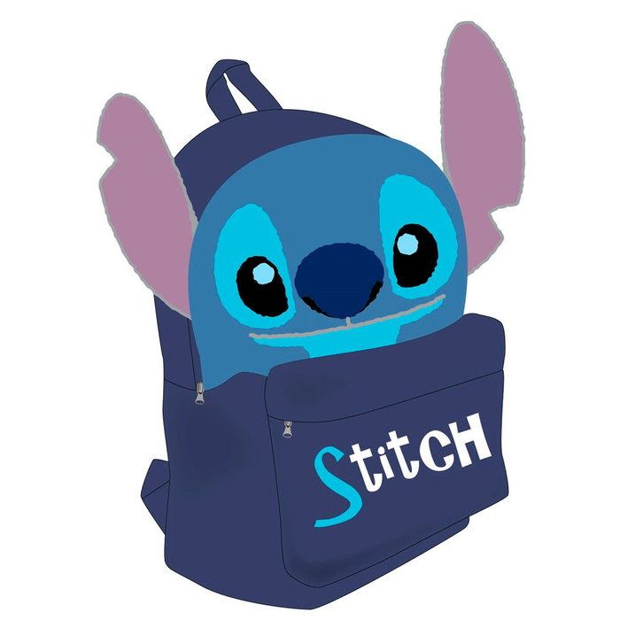 DISNEY Sac à dos Stitch 30 cm - Mochila de 30x24x12 cm avec motif Stitch DISNEY Sac à dos Stitch 30 cm - Mochila de 30x24x12 cm avec motif Stitch
