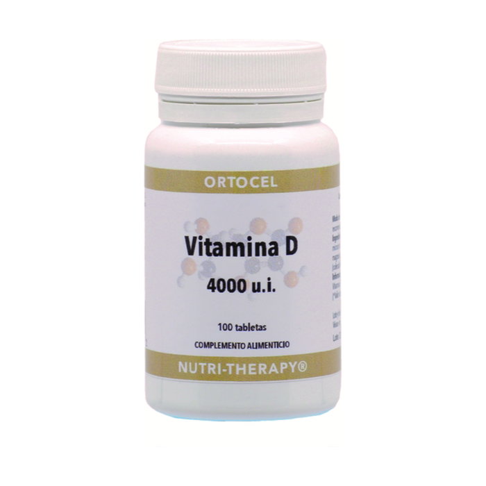 Ortocel Nutri-Therapy Vitamine D 4000UI 100 comprimés