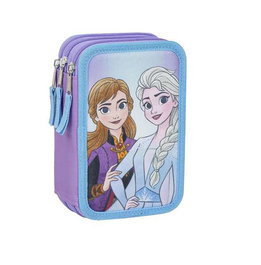 Cerdá Plumier avec accessoires Giotto Frozen 12.5 x 6.5 x19.5 cm - Age recommandé 3 ans - Bleu clair