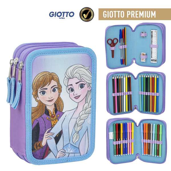 Cerdá Plumier avec accessoires Giotto Frozen 12.5 x 6.5 x19.5 cm - Age recommandé 3 ans - Bleu clair Cerdá Plumier avec accessoires Giotto Frozen 12.5 x 6.5 x19.5 cm - Age recommandé 3 ans - Bleu clair