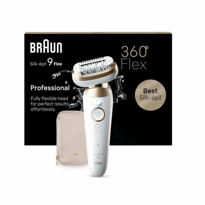 Braun Silk-épil 9-011 3D SensoSmart sans fil, Blanc