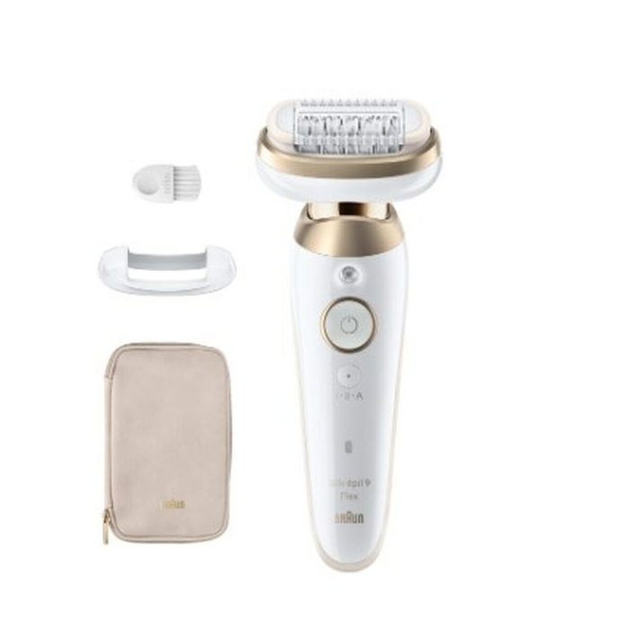 Braun Silk-épil 9-011 3D SensoSmart sans fil, Blanc