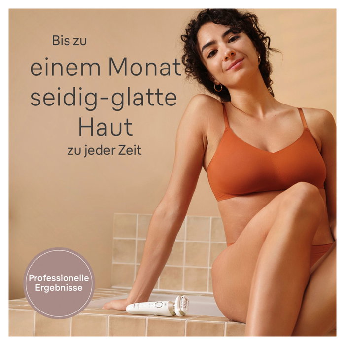 Braun Silk-épil 9-011 3D SensoSmart, Blanc et Gris