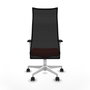 Piqueras y Crespo Chaise de Bureau Albacete Orange Foncé et Noir