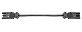 Bachmann Cable d'extension de dispositif GST18, mâle/femelle, 0.3 m, H05VV-F 3G 1.5 mm², prise et socle Wieland GST18i3