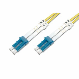 DIGITUS Cordon de raccordement en fibre optique OS2 LC/UPC 1m