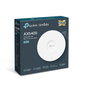 Omada - Point d'accès WiFi 6 plafonnier AX5400 (4804 Mbps 5GHz + 574 Mbps 2.4GHz), 1 port Ethernet 2.5 Gigabit, PoE+ 802.3at, gestion cloud