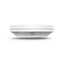 Omada - Point d'accès WiFi 6 plafonnier AX5400 (4804 Mbps 5GHz + 574 Mbps 2.4GHz), 1 port Ethernet 2.5 Gigabit, PoE+ 802.3at, gestion cloud