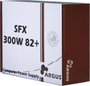 Inter-Tech SFX-300W - Alimentation SFX 300W 80 Plus Bronze, PFC Actif, Ventilateur 80mm, Connecteur PCIe 6+2 pin