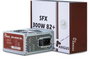 Inter-Tech SFX-300W - Alimentation SFX 300W 80 Plus Bronze, PFC Actif, Ventilateur 80mm, Connecteur PCIe 6+2 pin