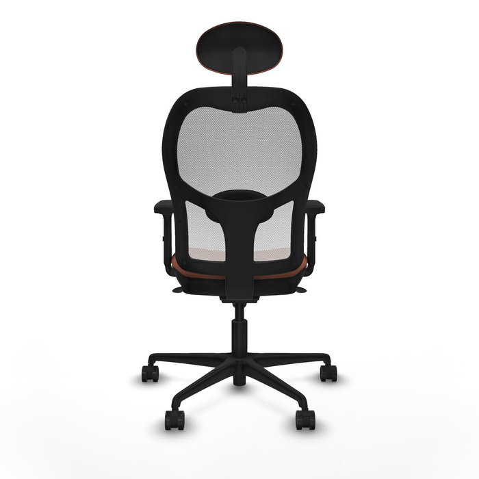 Piqueras y Crespo Chaise de Bureau Jorquera 2D036N1 Blanc Marron