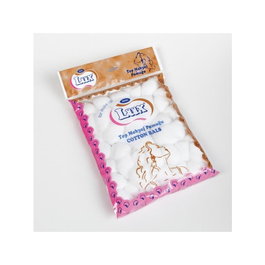 Bifull - Sac de 40 boules de coton luxe pour démaquillage, réutilisables et lavables