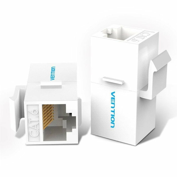 Vention Connecteur RJ45 IPGW0-5, Blanc (Lot de 5) Vention Connecteur RJ45 IPGW0-5, Blanc (Lot de 5)