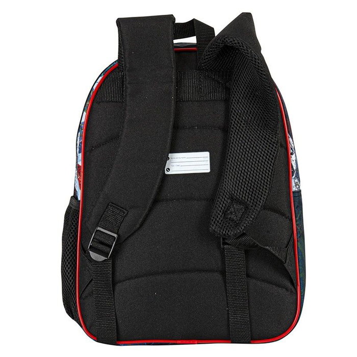 Perona Sac à dos Captain America Marvel, 39 cm, 37x29x11 cm, compartiments avec fermeture, dos et bretelles rembourrés, poche à bouteille