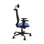 Chaise de Bureau avec Appui-tête Mardos traslack bali Piqueras y Crespo D036N2H Bleu clair
