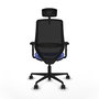 Chaise de Bureau avec Appui-tête Mardos traslack bali Piqueras y Crespo D036N2H Bleu clair